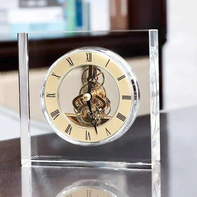 Crystal Silent Table Clock Lux - đánh giá và giá Accessories For Your Gaming Room
