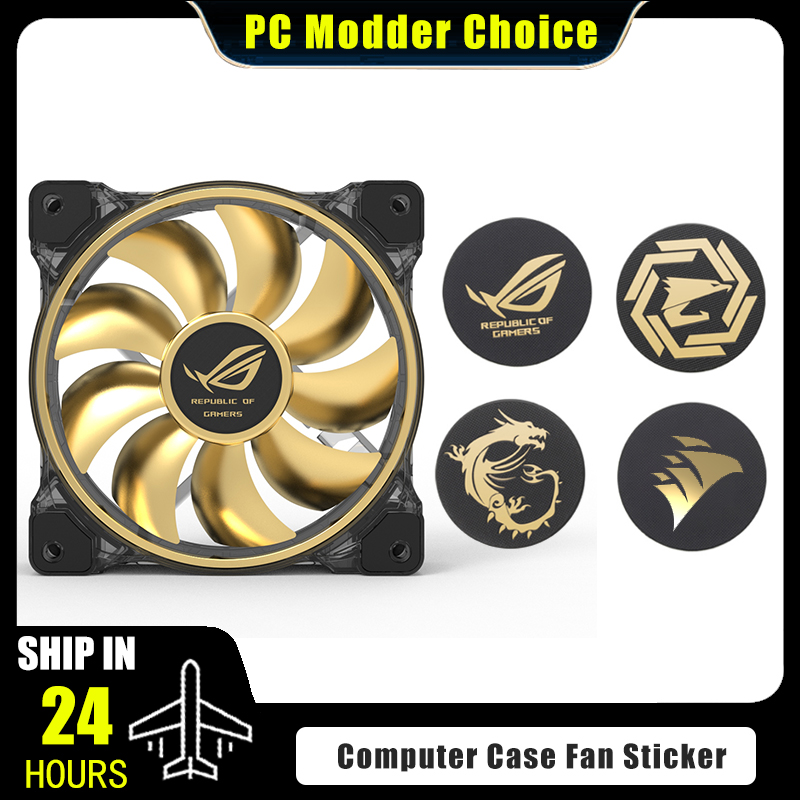 Computer Case Fan Logo Sticker - đánh giá và giá Gaming Accessories For Room